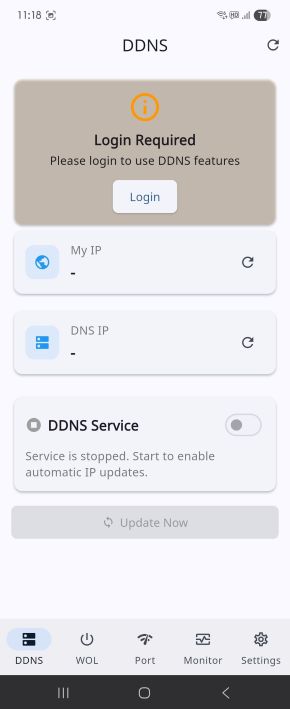 DDNS Dashboard